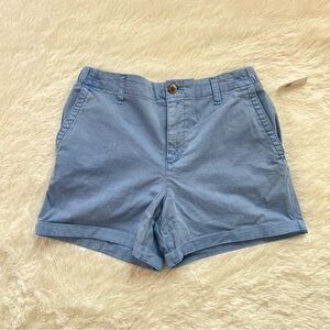 Old Navy Everyday Shorts Light Blue Mid-Rise 3.5" Inseam - Size M NWT